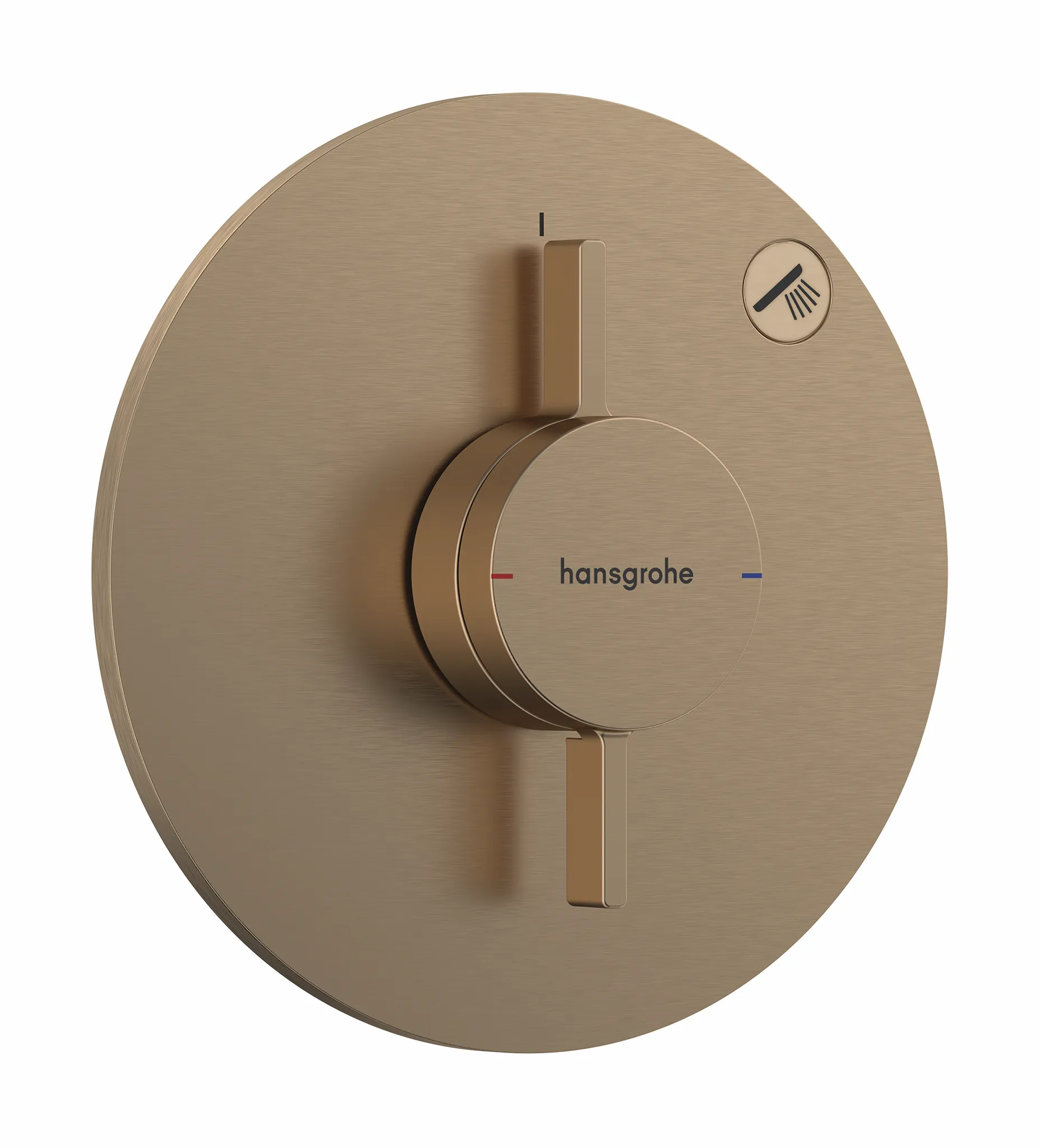 Hansgrohe DuoTurn S Mischer Unterputz für 1 Verbraucher, Brushed Bronze Hansgrohe DuoTurn S Mischer Unterputz für 1 Verbraucher, Brushed Bronze