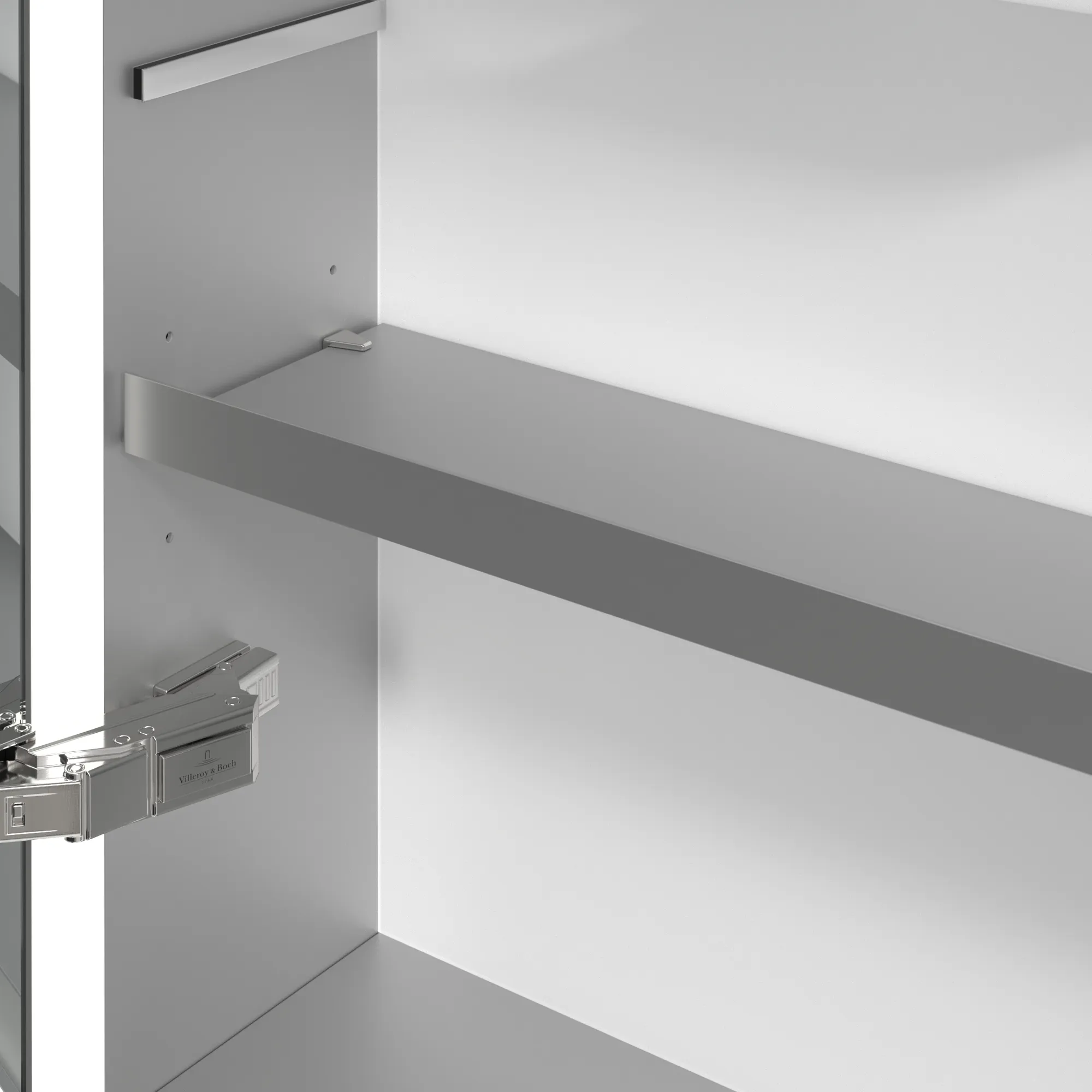 Villeroy & Boch Vorbau-Spiegelschrank „My View Now“ 600 × 750 × 168 mm in White Matt, Anschlag links, links Villeroy & Boch Vorbau-Spiegelschrank „My View Now“ 600 × 750 × 168 mm in White Matt, Anschlag links, links