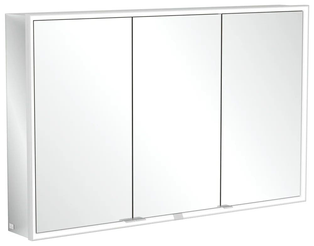 Villeroy & Boch Aufputz-Spiegelschrank My View Now, 1200x750 mm, glänzend, mit Beleuchtung und SoftClosing Villeroy & Boch Aufputz-Spiegelschrank My View Now, 1200x750 mm, glänzend, mit Beleuchtung und SoftClosing