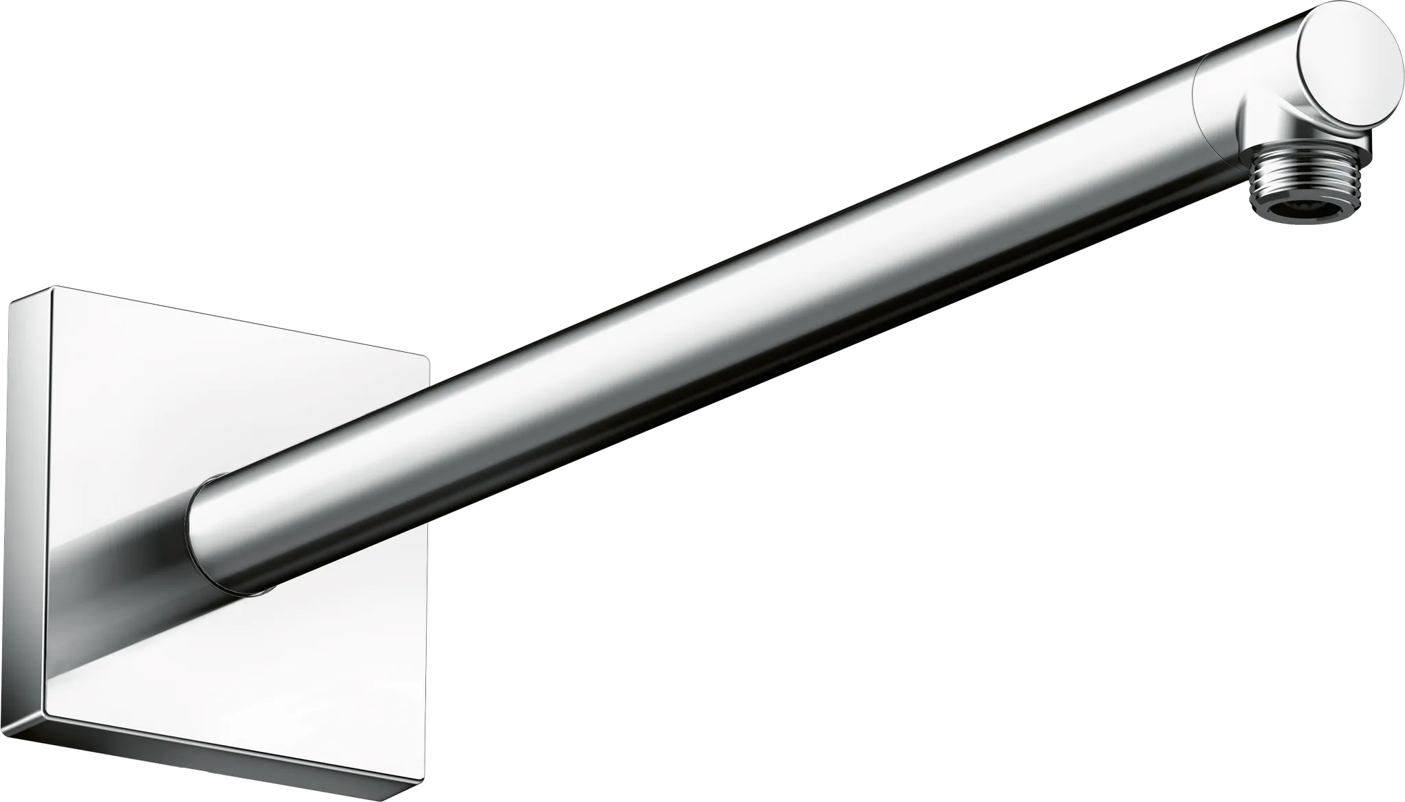 Hansgrohe AXOR ShowerSolutions Brausearm 390 mm eckig, Chrom Hansgrohe AXOR ShowerSolutions Brausearm 390 mm eckig, Chrom
