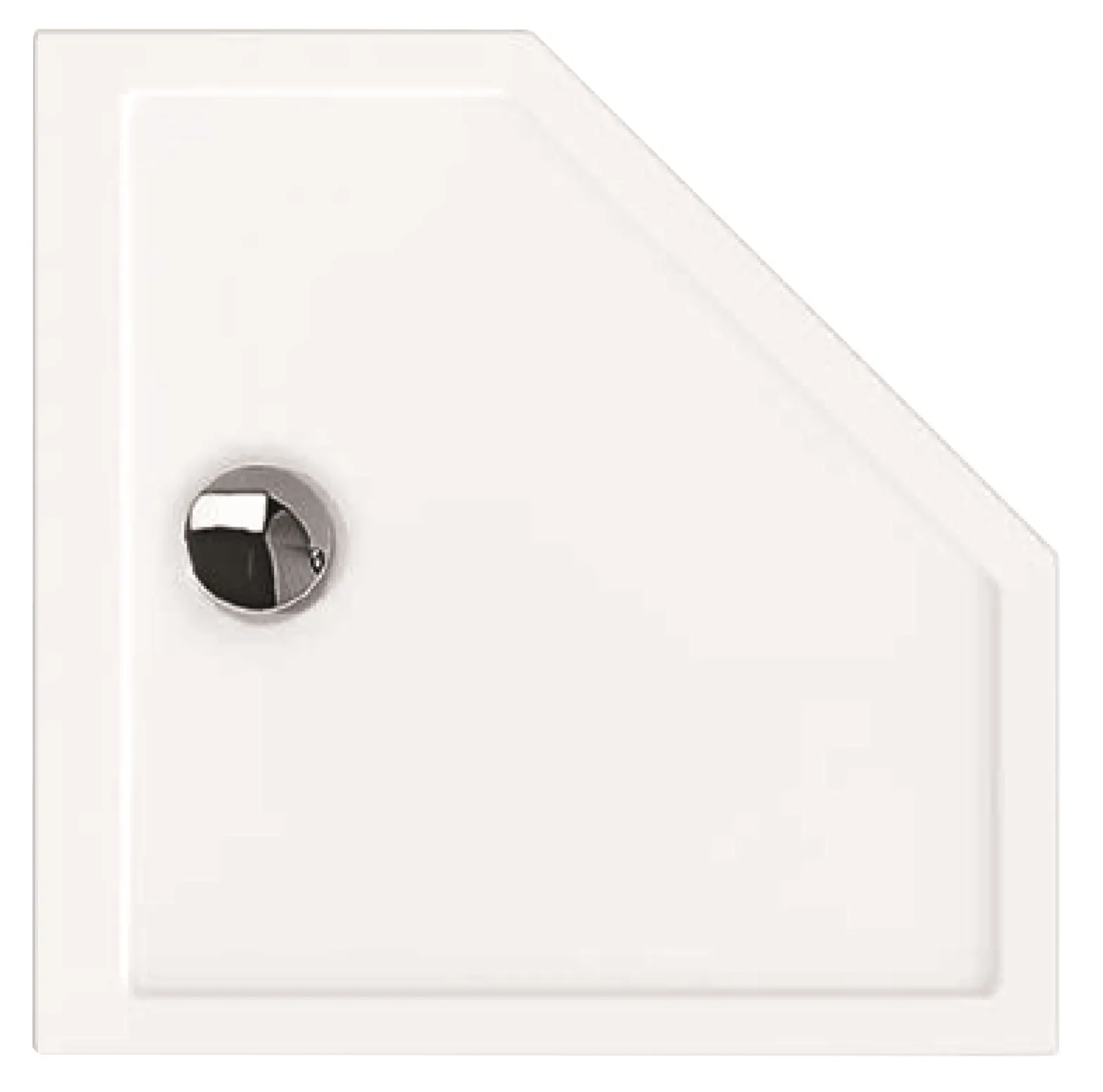 Hoesch fünfeck Duschwanne „Samar“ 900 × 900 mm Hoesch fünfeck Duschwanne „Samar“ 900 × 900 mm