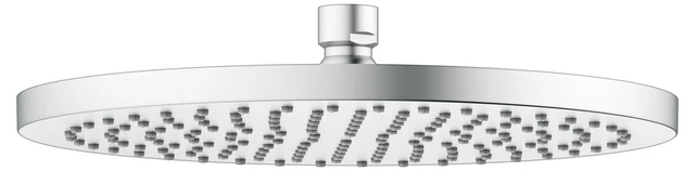 KEUCO Kopfbrause aus Kunststoff 250 mm Aluminium-finish KEUCO Kopfbrause aus Kunststoff 250 mm Aluminium-finish