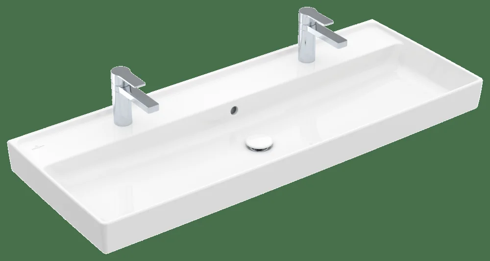 Villeroy & Boch Collaro Schrankwaschtisch TitanCeram 1200x470mm Rechteck Weiß Alpin