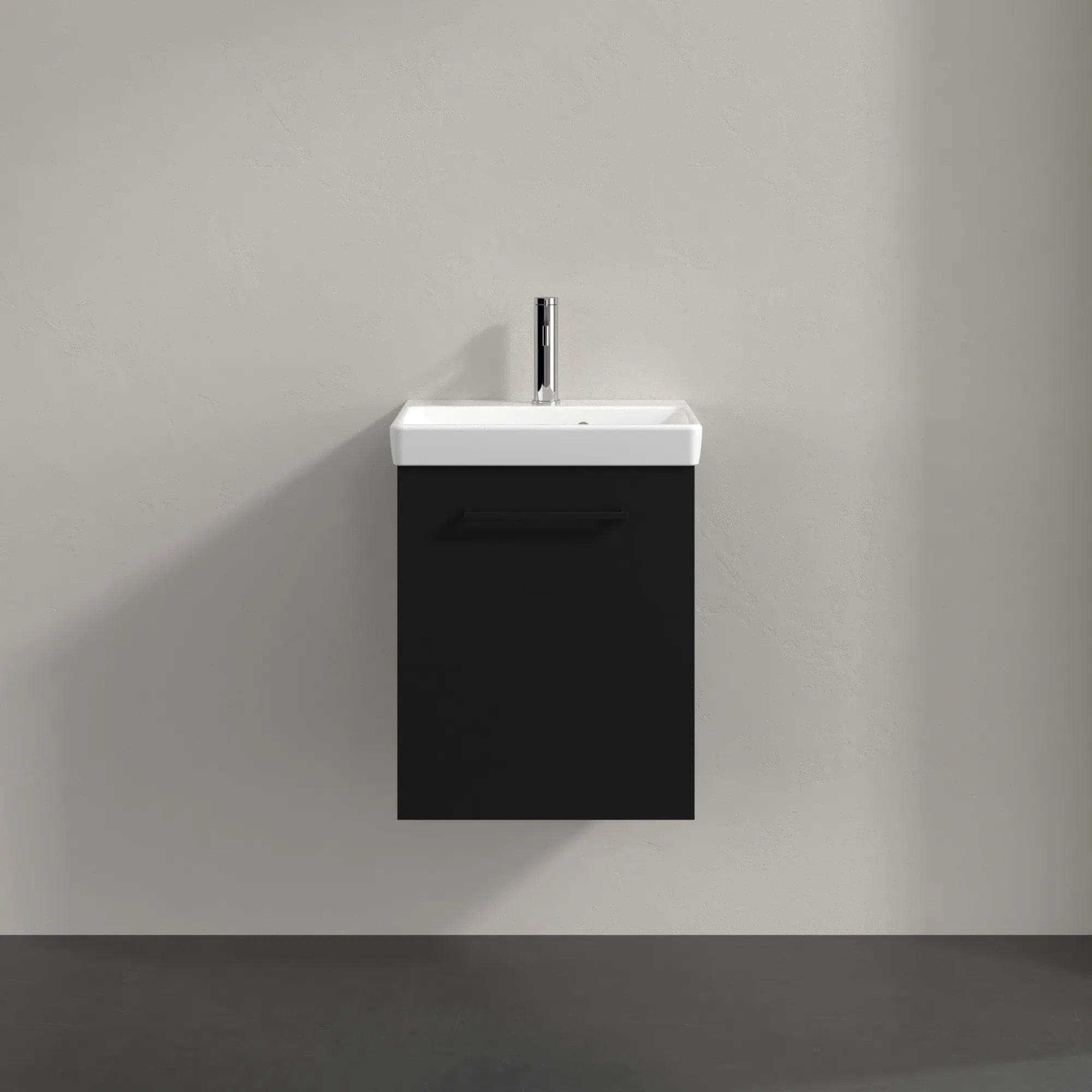 Villeroy & Boch Avento Unterschrank für Unterbauwaschbecken 430x514x384mm Volcano Black