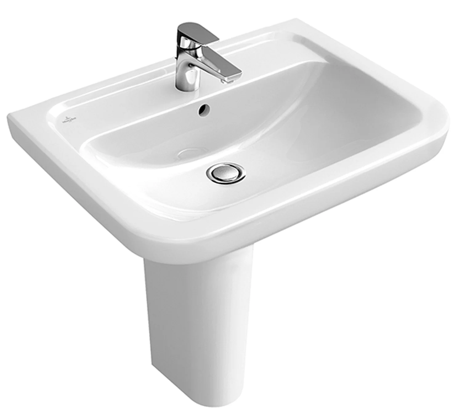 Villeroy & Boch Architectura Ablaufhaube 726460, 185x282x306mm, Weiß Alpin