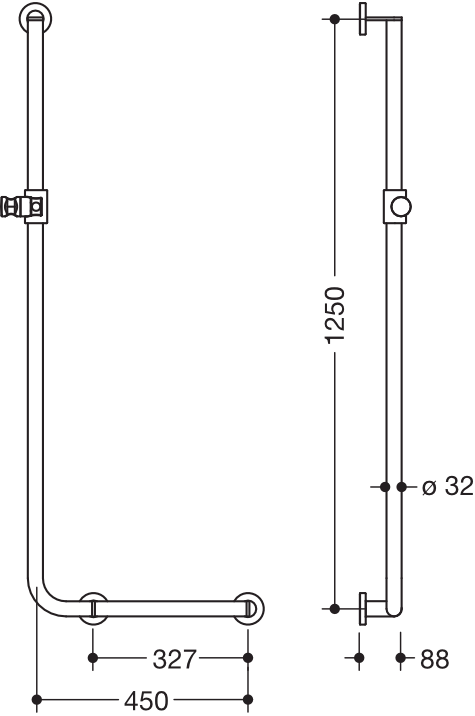 HEWI Haltegriff „System 900“