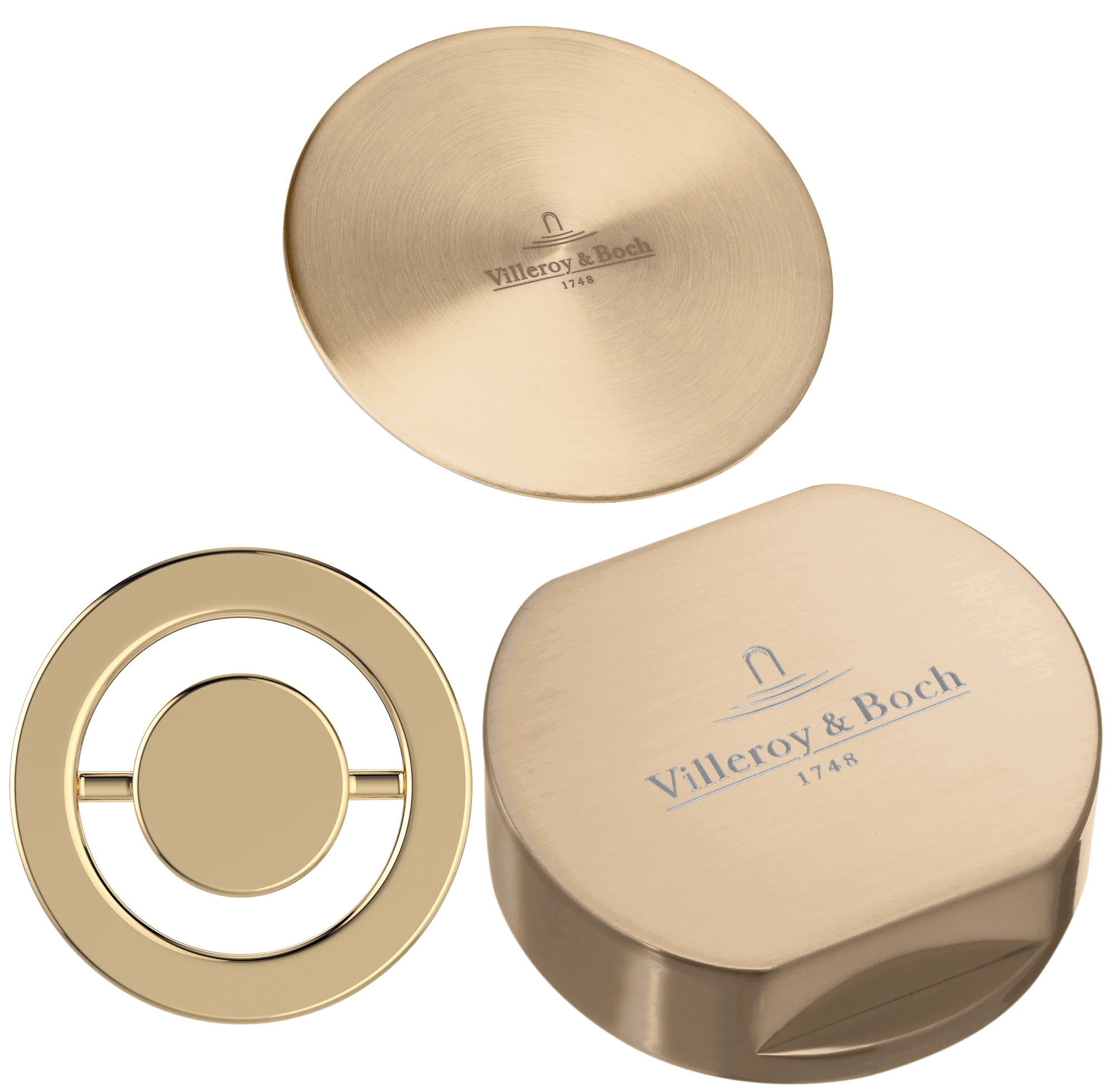 Villeroy & Boch Zubehörset Zubehör 962420, 122x99mm, Edelstahl, Gold Villeroy & Boch Zubehörset Zubehör 962420, 122x99mm, Edelstahl, Gold