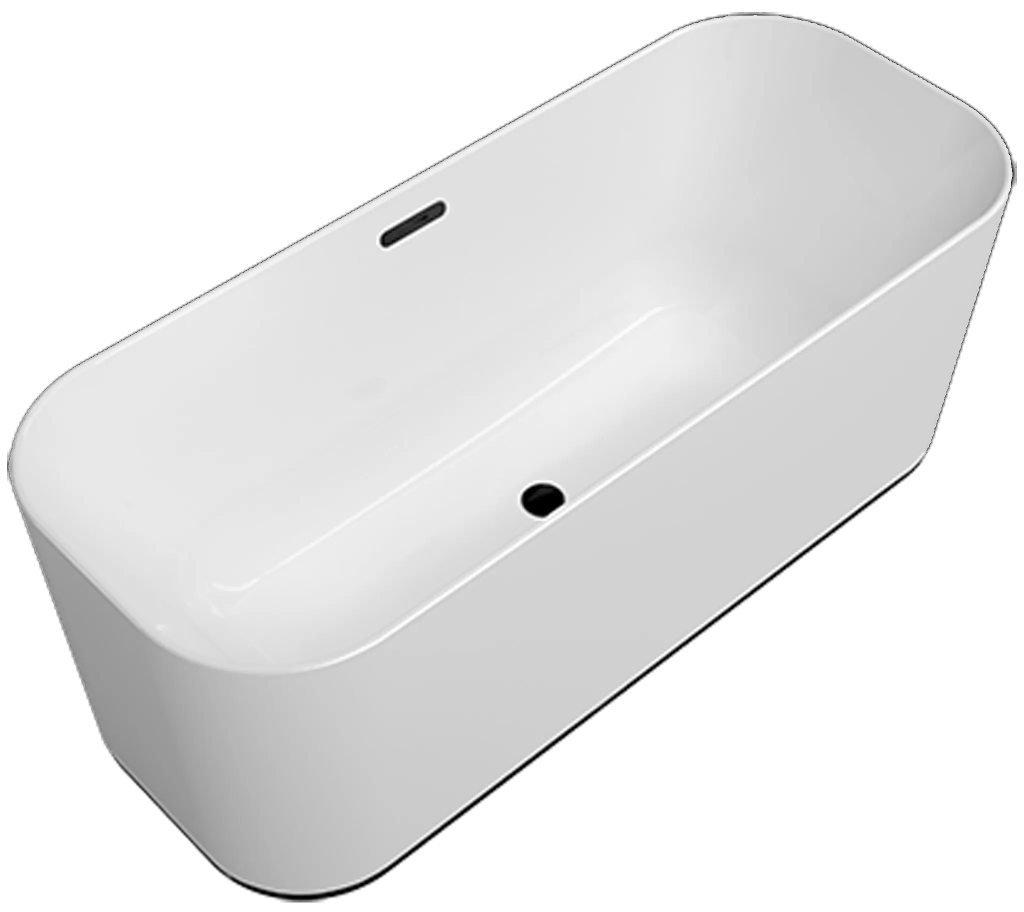 Villeroy & Boch Badewanne „Finion“ freistehend rechteck 170 × 70 cm in Weiß Alpin