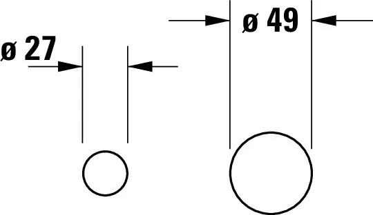 Einhand-Waschtischarmatur „Circle“ Ausladung 200 mm in Chrom Einhand-Waschtischarmatur „Circle“ Ausladung 200 mm in Chrom