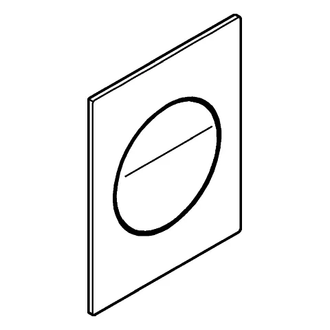 Grohe Arina WC-Betätigung Silk Motion rund, moon white Grohe Arina WC-Betätigung Silk Motion rund, moon white