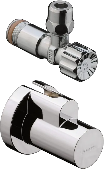 Hansgrohe Eckventil mit Schuber Abgang G ⅜, Chrom