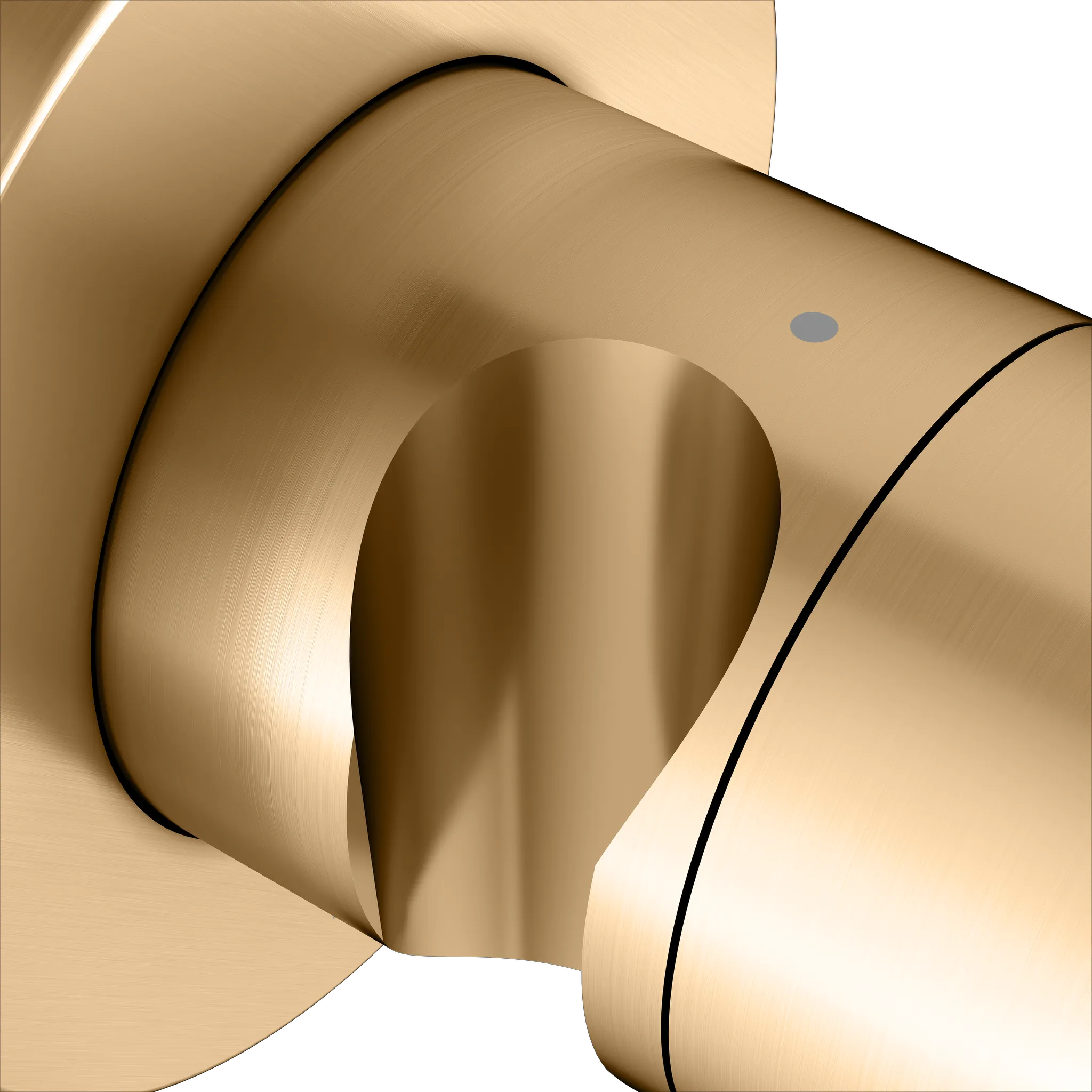 IXMO 3-Wege Umstellventil UP DN15 IXMO Comfort, rund Messing gebürstet IXMO 3-Wege Umstellventil UP DN15 IXMO Comfort, rund Messing gebürstet