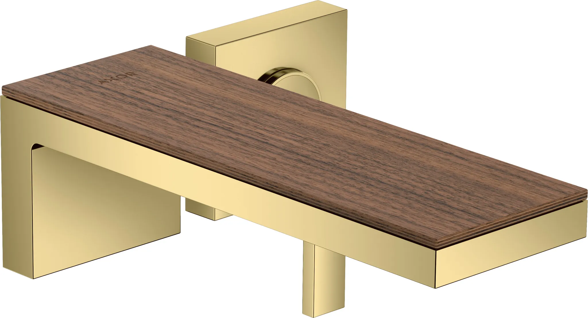 Hansgrohe AXOR MyEdition Mischer, Platte 245 Amerikanischer Nussbaum Hansgrohe AXOR MyEdition Mischer, Platte 245 Amerikanischer Nussbaum
