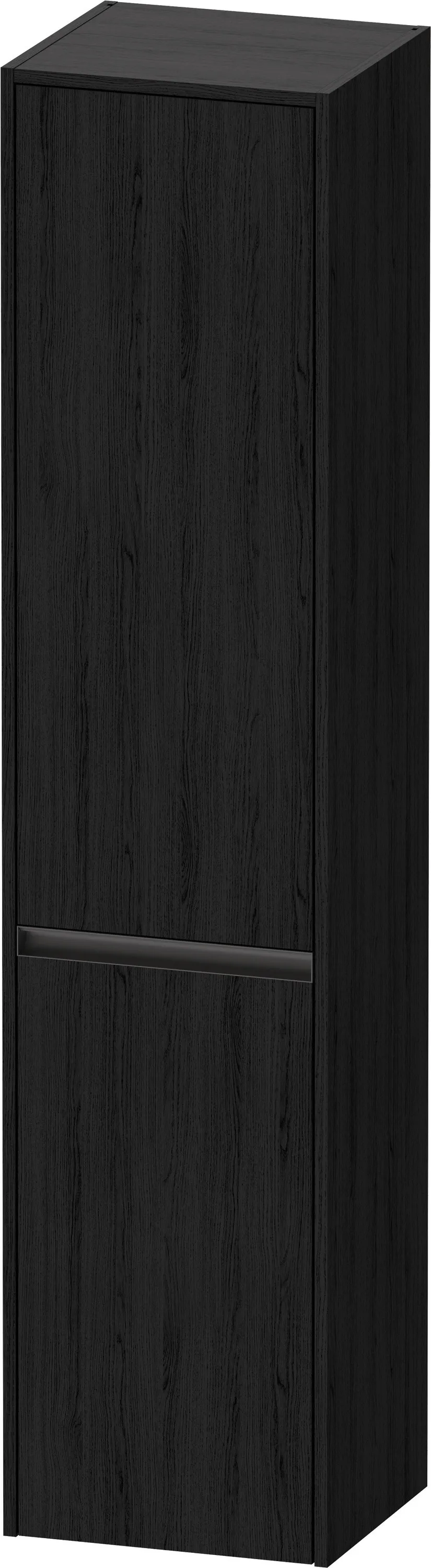 Duravit Hochschrank „Ketho.2“ 40 × 176 × 36 cm Eiche Schwarz
