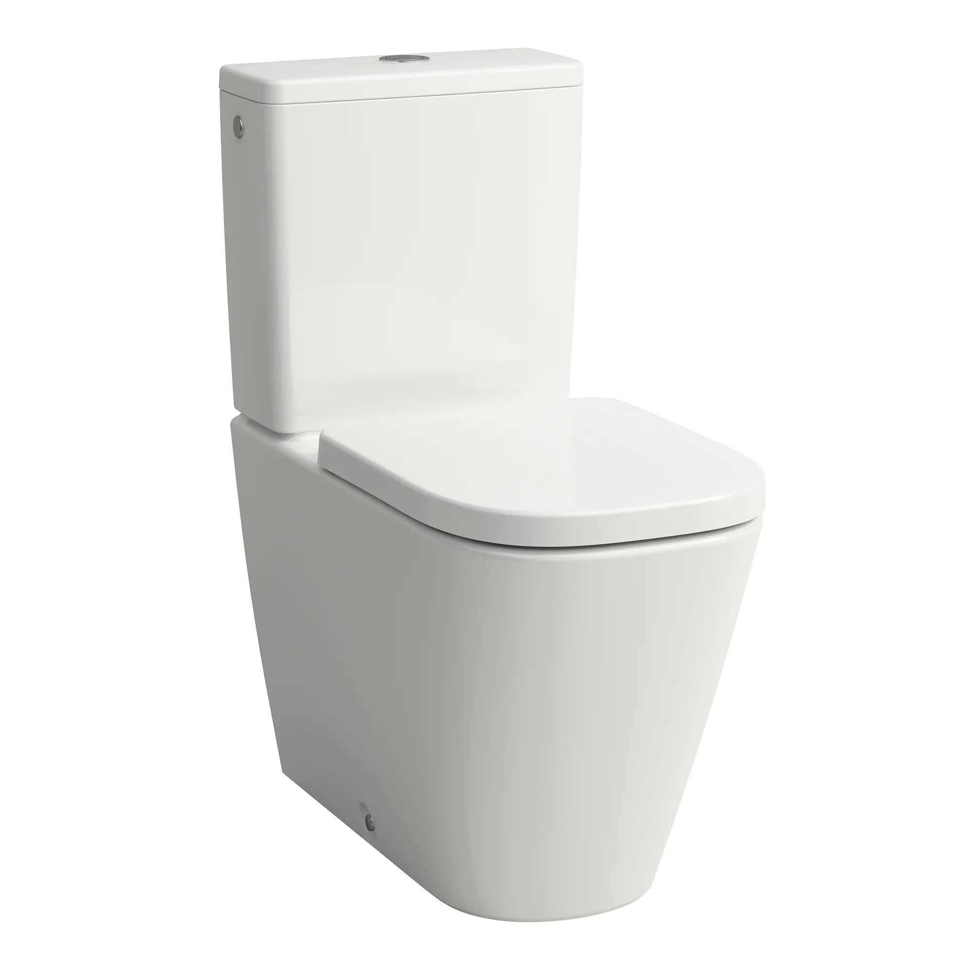 Laufen Stand-Tiefspül-WC Silent Flush „Meda“ 360 × 440 × 680 mm in Weiß, Abgang variabel, ohne Spülrand Farbe: weiß / Oberflächenveredelung: ohne Oberflächenveredelung Laufen Stand-Tiefspül-WC Silent Flush „Meda“ 360 × 440 × 680 mm in Weiß, Abgang variabel, ohne Spülrand Farbe: weiß / Oberflächenveredelung: ohne Oberflächenveredelung