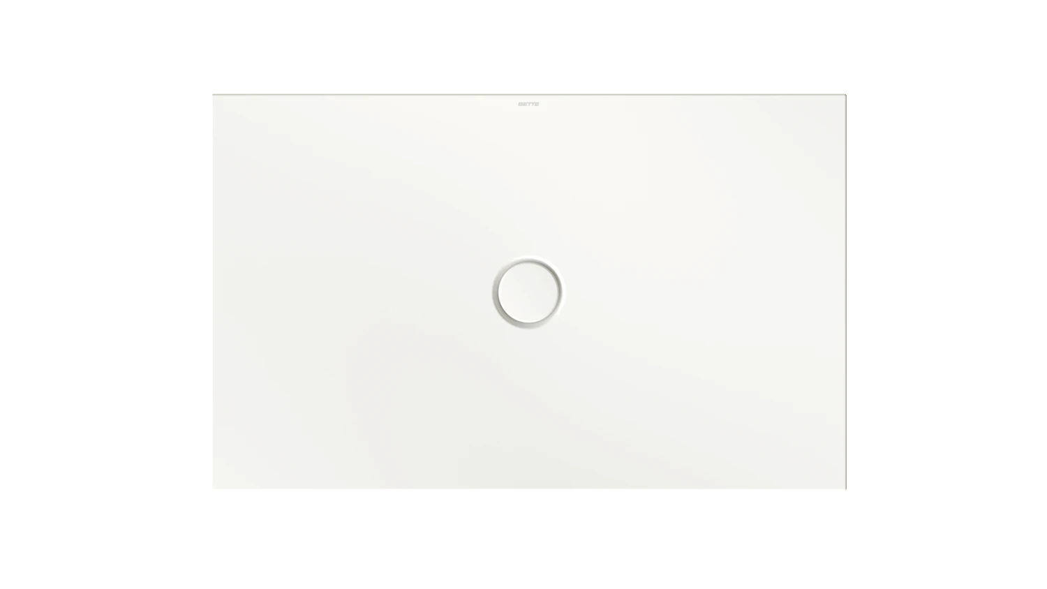 Bette rechteck Duschwanne „BetteFloor“ 1200 × 750 mm ohne Oberflächenbeschichtung, ohne Oberflächenveredelung, ohne Wannenträger, in Snow