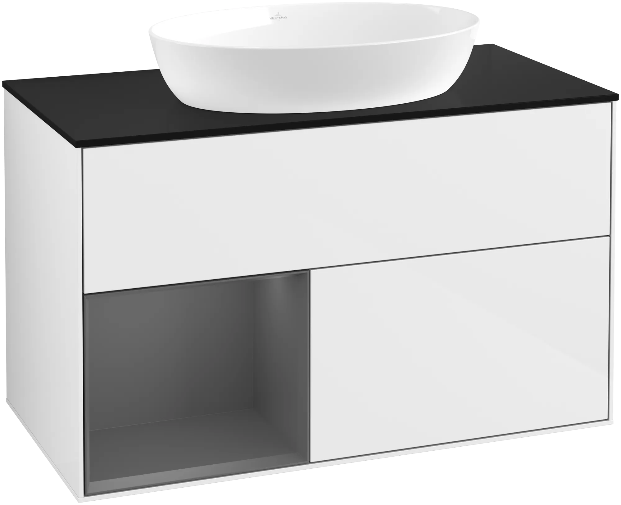 Villeroy & Boch Finion Waschbeckenunterschrank GA1 1000x603x501mm Glossy White/Lacquer