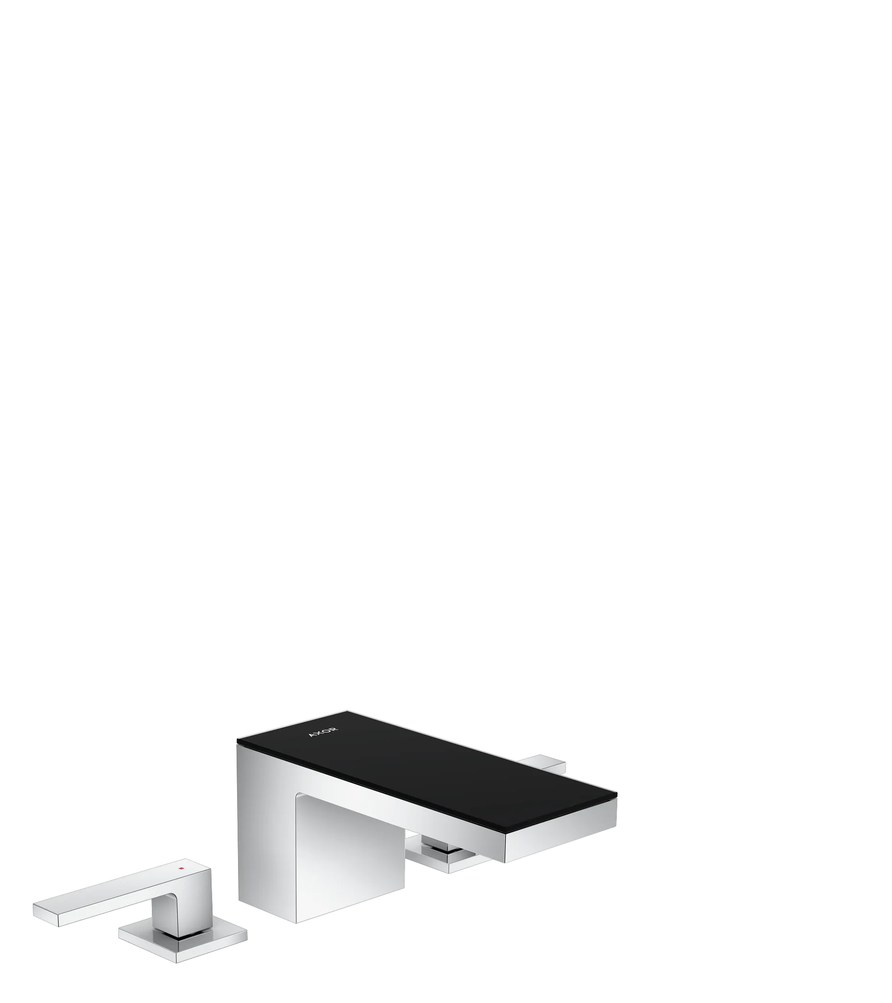 Hansgrohe AXOR MyEdition 3-Loch Waschtischarmatur 70 mit Push-Open Ablaufgarnitur, Chrom Hansgrohe AXOR MyEdition 3-Loch Waschtischarmatur 70 mit Push-Open Ablaufgarnitur, Chrom