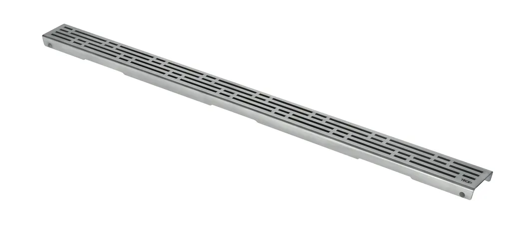 TECEdrainline Designrost "basic" 1200 mm Edelstahl gebürstet, gerade