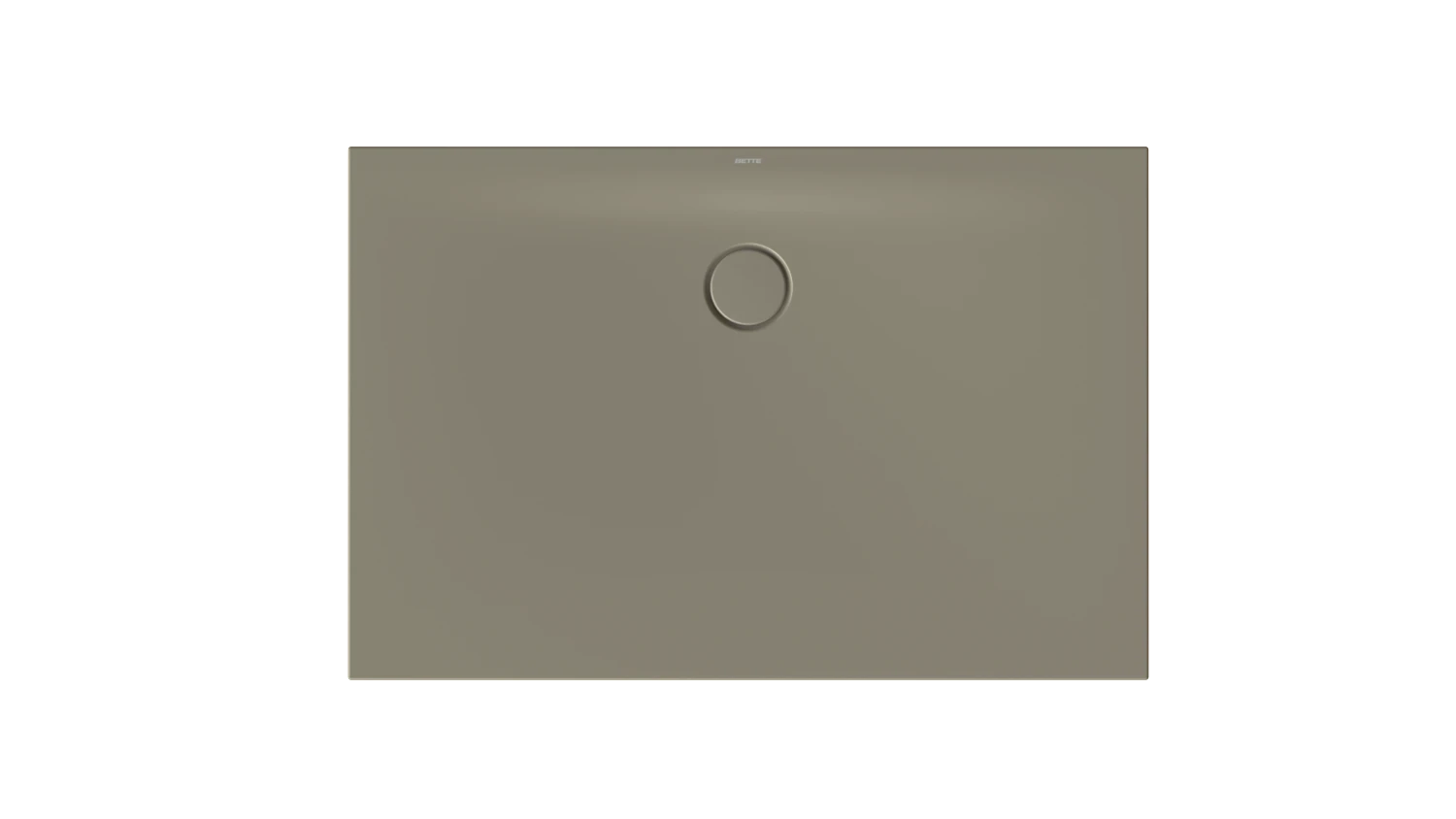 Bette rechteck Duschwanne „BetteFloor Side“ 1200 × 800 mm mit BetteAntirutsch Pro, ohne Oberflächenveredelung, ohne Wannenträger, in Graphite