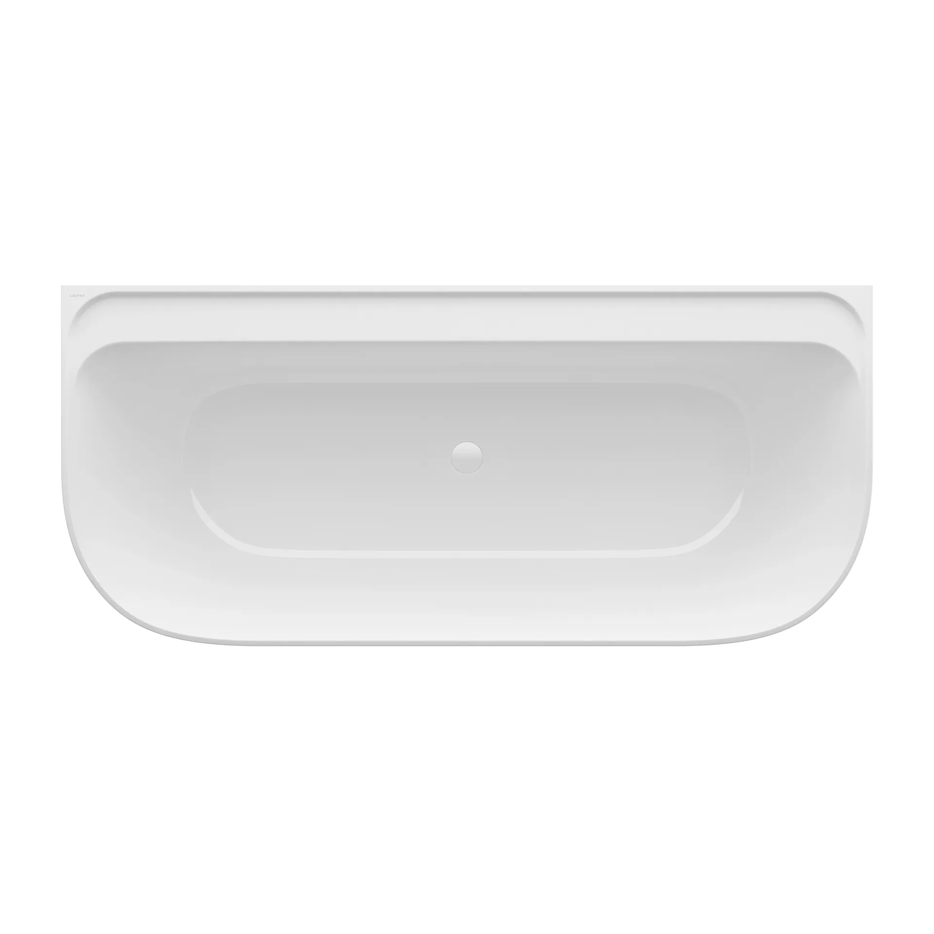 Laufen Badewanne wandangebunden MEDA 800x1800x590 aus Marbond weiß Laufen Badewanne wandangebunden MEDA 800x1800x590 aus Marbond weiß