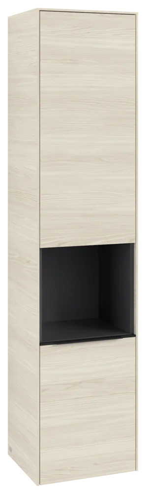 Villeroy & Boch Hochschrank Subway 3.0 C58901, 400x1710x362mm, 2 Türen, Anschlag (Scharnier) rechts, White Oak