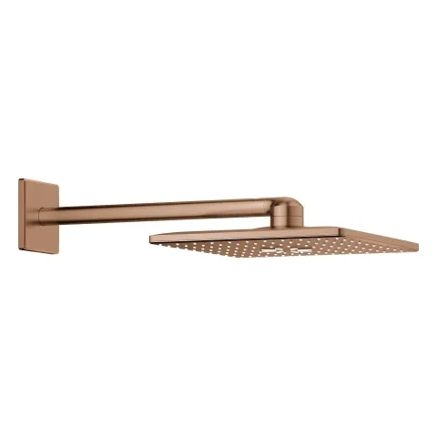 Kopfbrauseset Rainshower SmartActive 310 Cube 26479, 2 Strahlarten, horizontaler Duscharm 430 mm, eckige Form, chrom Farbe: warm sunset (gebürstet) Kopfbrauseset Rainshower SmartActive 310 Cube 26479, 2 Strahlarten, horizontaler Duscharm 430 mm, eckige Form, chrom Farbe: warm sunset (gebürstet)