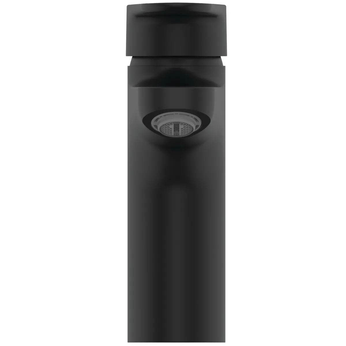 Ideal Standard Alu+ Waschtischarmatur, Ausladung 120 mm, Silk Black, Einhebelmischer mit BlueStart Technologie und FirmFlow Kartusche