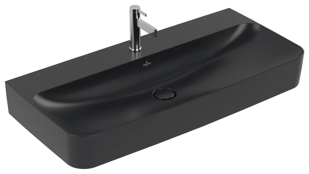 Villeroy & Boch Finion Waschbecken TitanCeram 1000x470mm Rechteck Villeroy & Boch Finion Waschbecken TitanCeram 1000x470mm Rechteck