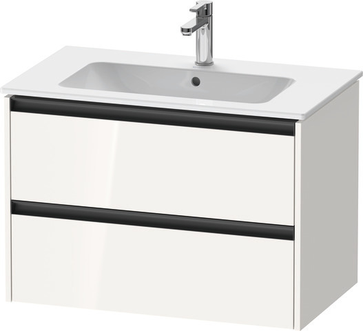 Duravit Waschtischunterschrank wandhängend „Ketho.2“ 81 × 55 × 48 cm