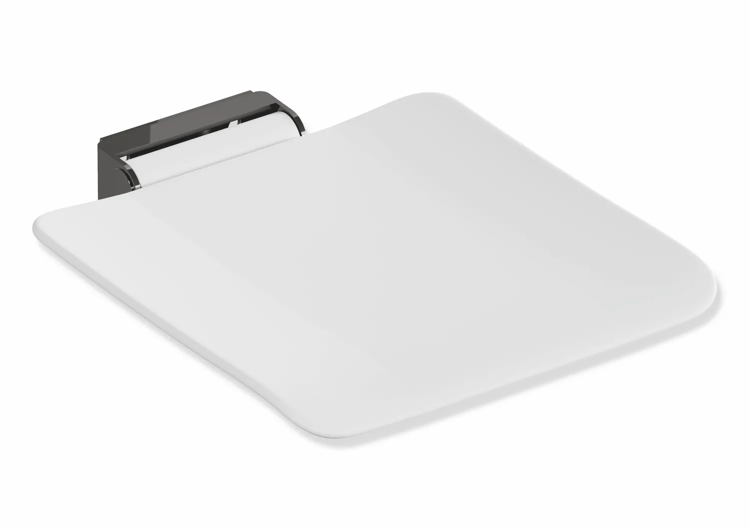 Mobiler Klappsitz des Systems 900, Konsole Edelstahl, PVD, Sitzfläche Kunststoff, weiß, Sitzfläche 450 mm breit, 450 mm tief, zum Nachrüsten auf Montageplatte 900.51.00160, in Farbe CK (messing glänzend) Mobiler Klappsitz des Systems 900, Konsole Edelstahl, PVD, Sitzfläche Kunststoff, weiß, Sitzfläche 450 mm breit, 450 mm tief, zum Nachrüsten auf Montageplatte 900.51.00160, in Farbe CK (messing glänzend)