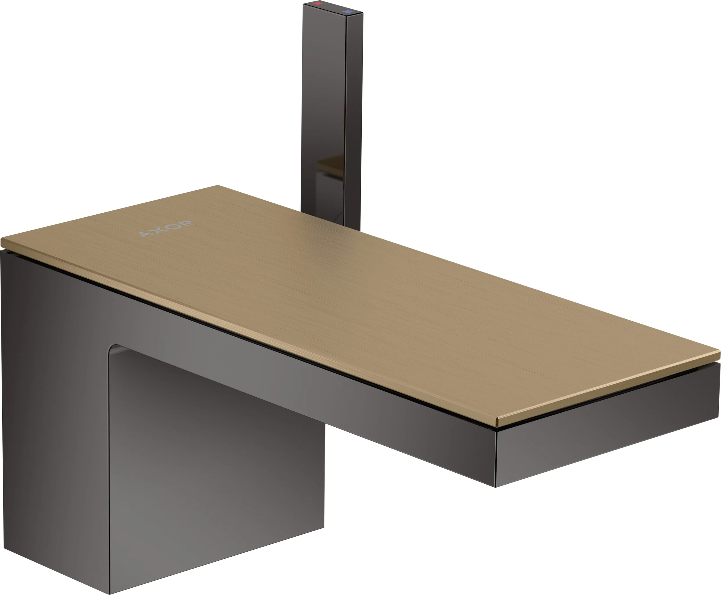 Hansgrohe AXOR MyEdition Platte 200 mm Metall Brushed Bronze abnehmbar