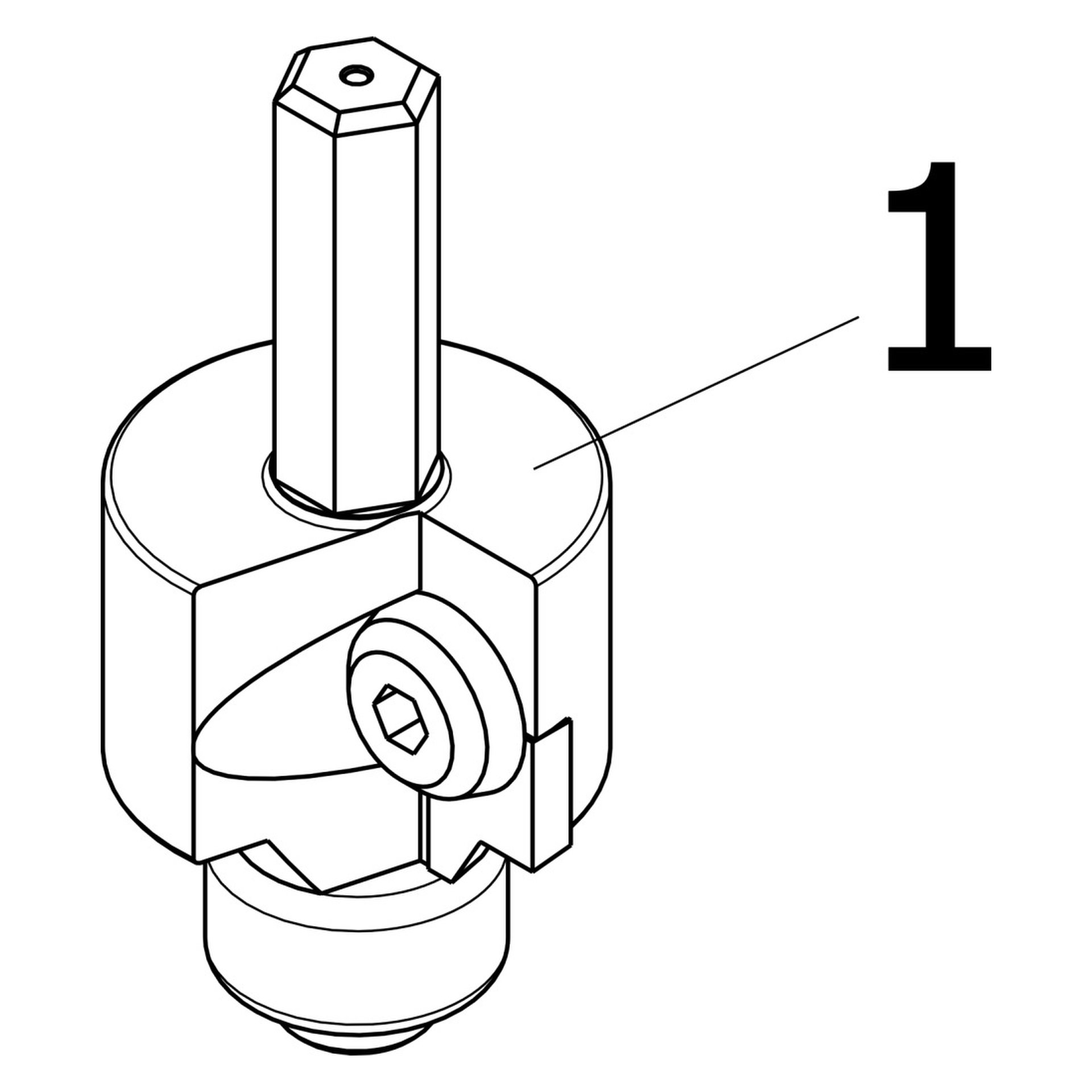 Viega „Sanfix“ Senkfräser 1/2″