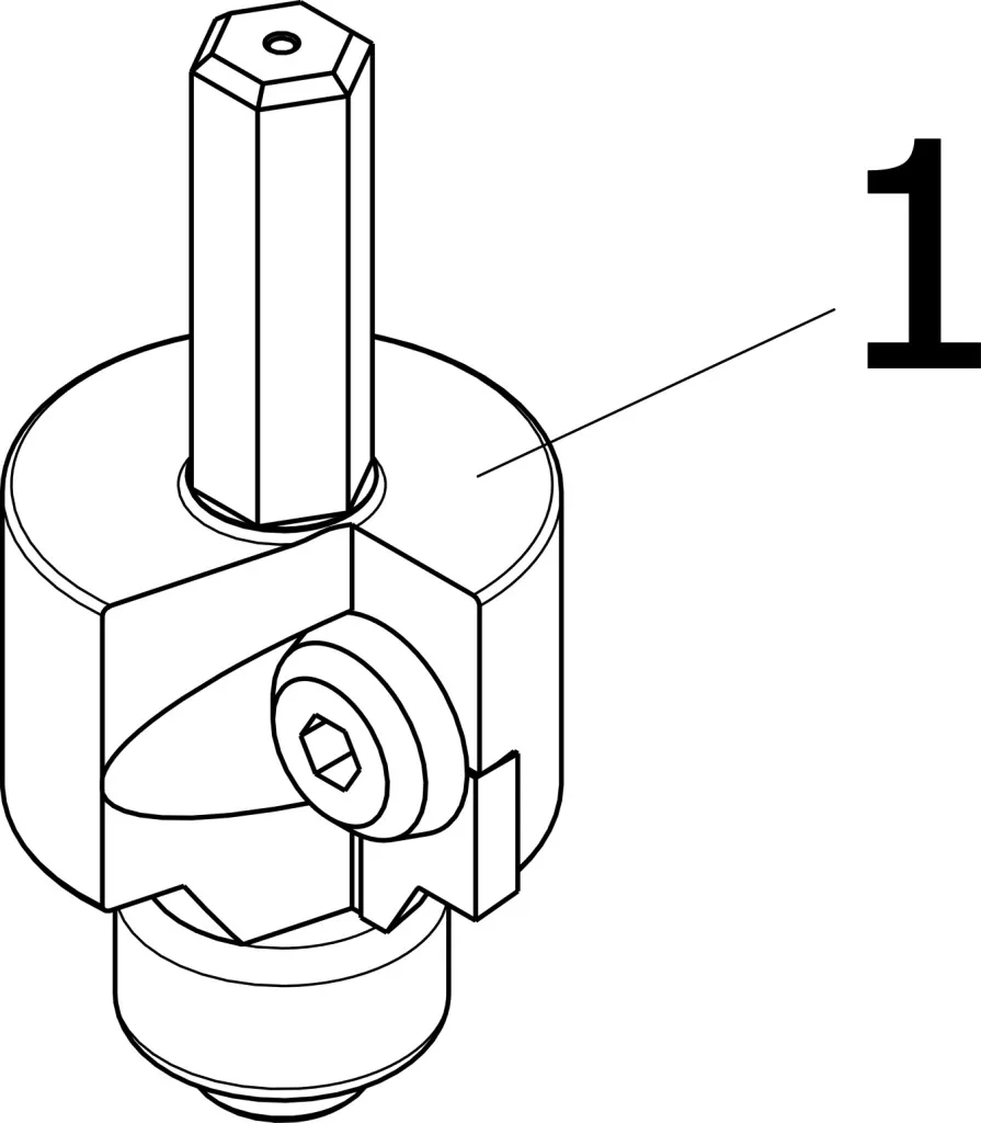 Viega „Sanfix“ Senkfräser 1/2″ Viega „Sanfix“ Senkfräser 1/2″