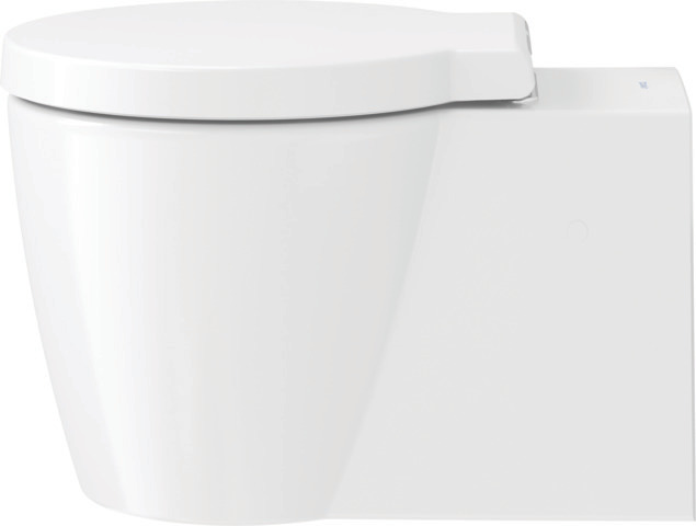 Wand-WC Starck 1 575 mm Tiefspüler, Durafix, weiß