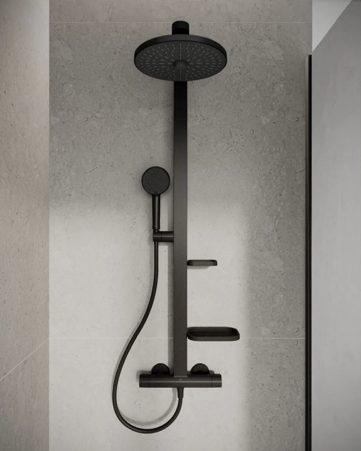 Ideal Standard Duschsystem „Alu+“