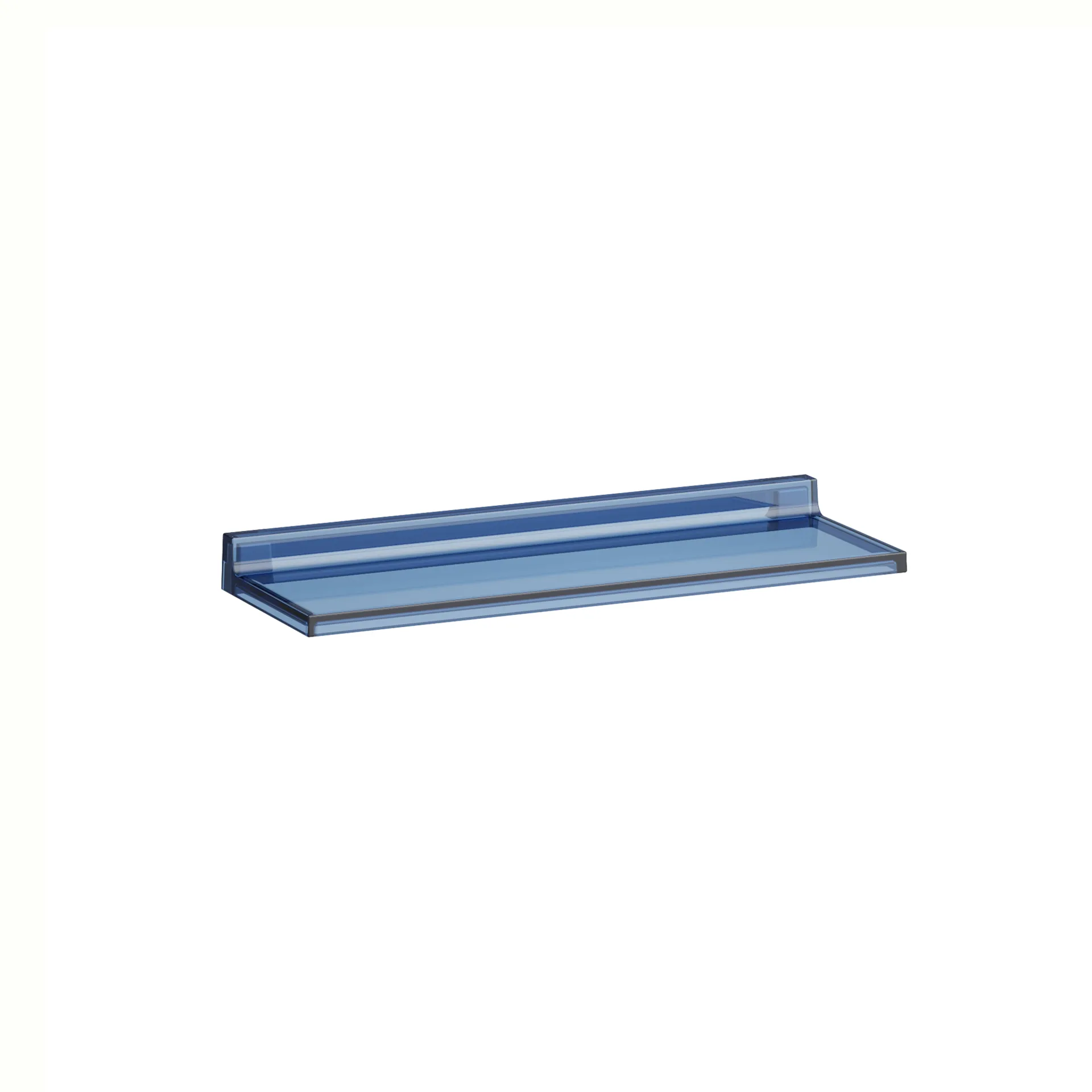 Laufen Ablage Kartell by Laufen wandmontiert 450x155x40 blau Laufen Ablage Kartell by Laufen wandmontiert 450x155x40 blau