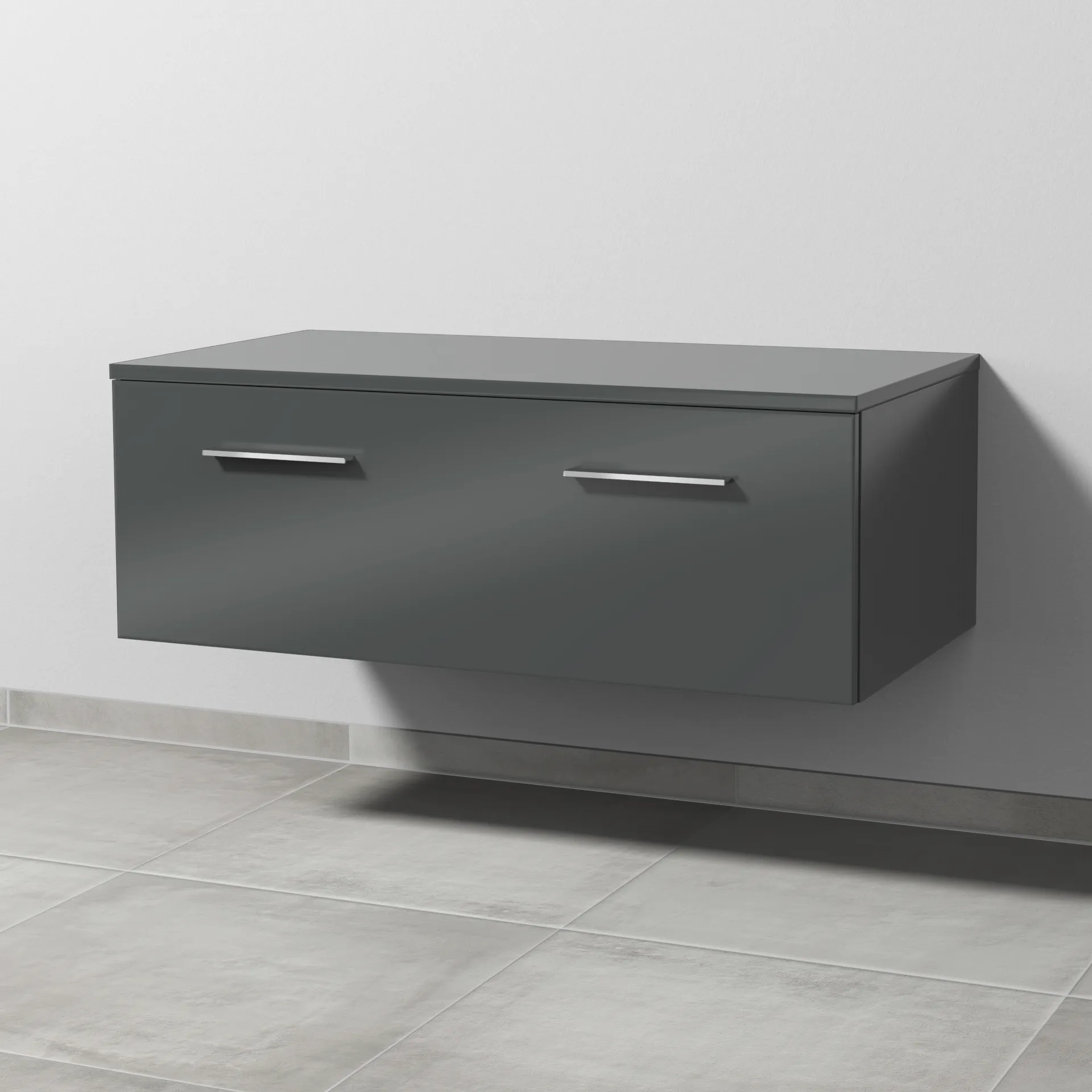 Sanipa Anbauschrank „2morrow“ 1000 × 340 × 520 mm in Anthrazit (glanz) Sanipa Anbauschrank „2morrow“ 1000 × 340 × 520 mm in Anthrazit (glanz)