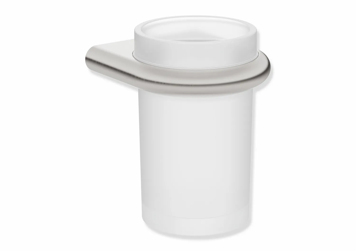 HEWI Glas/Zahnbürstenhalter „Serie 480“ in Befestigung verdeckt HEWI Glas/Zahnbürstenhalter „Serie 480“ in Befestigung verdeckt