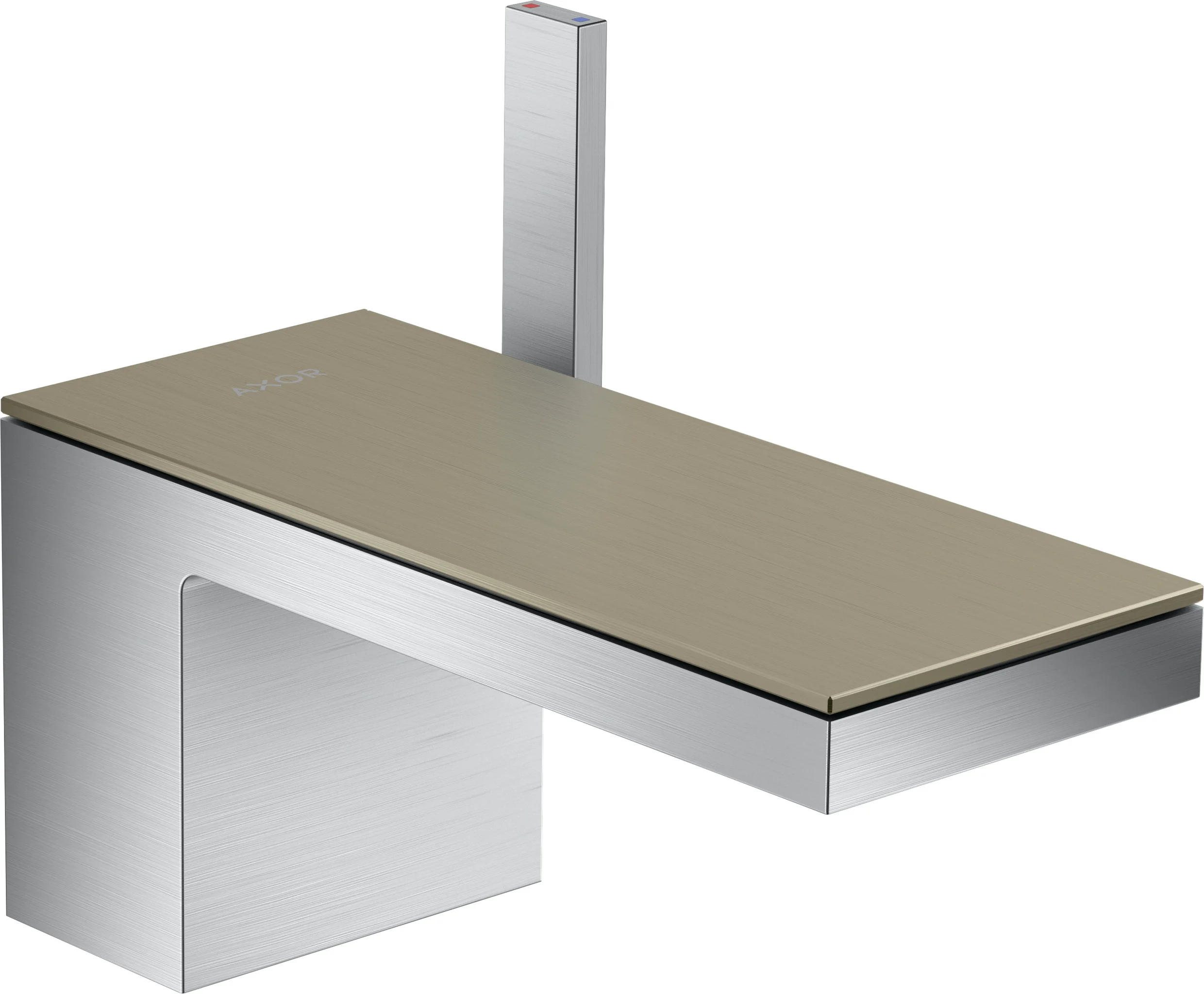 Hansgrohe AXOR MyEdition Platte 200 mm Metall Brushed Nickel abnehmbar