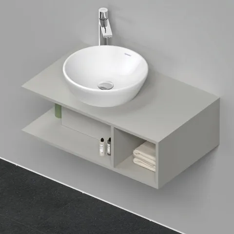 Duravit Waschtischunterschrank wandhängend „D-Neo“ 80 × 26 × 48 cm in Betongrau Matt Duravit Waschtischunterschrank wandhängend „D-Neo“ 80 × 26 × 48 cm in Betongrau Matt