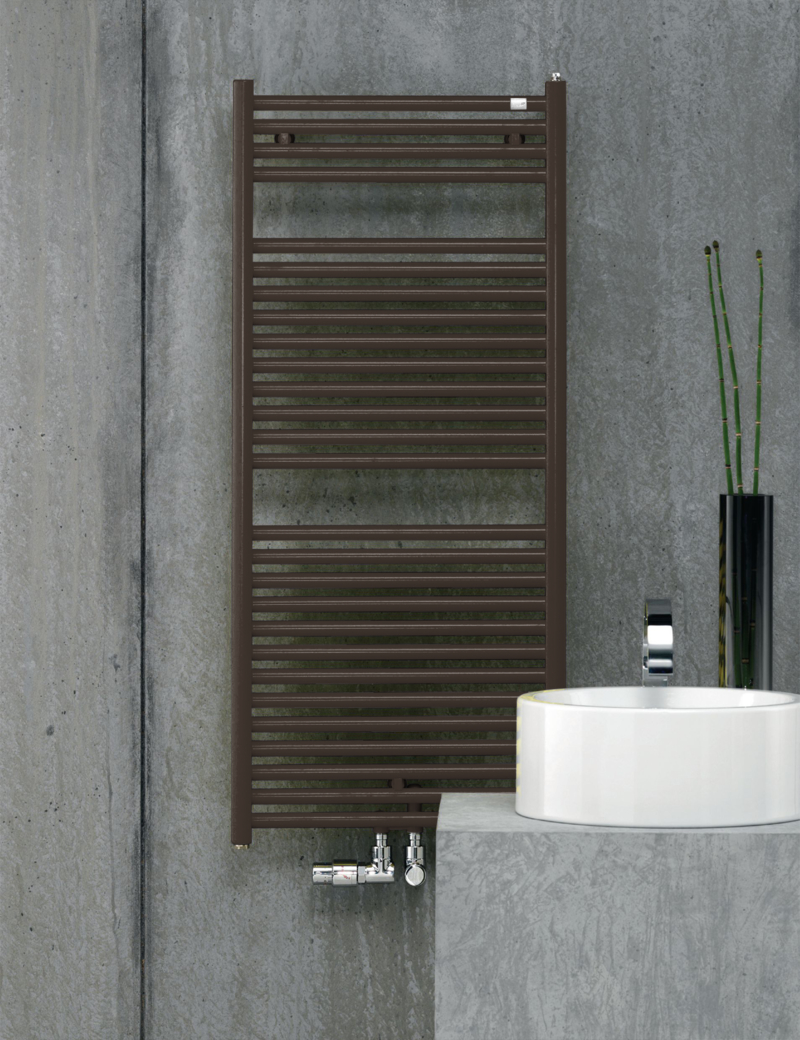 Zehnder Troja TG-070-050-05 Design-Heizkörper Brown Quar. Größe: 50 × 71,6 cm|Farbe: Brown Quartz Image