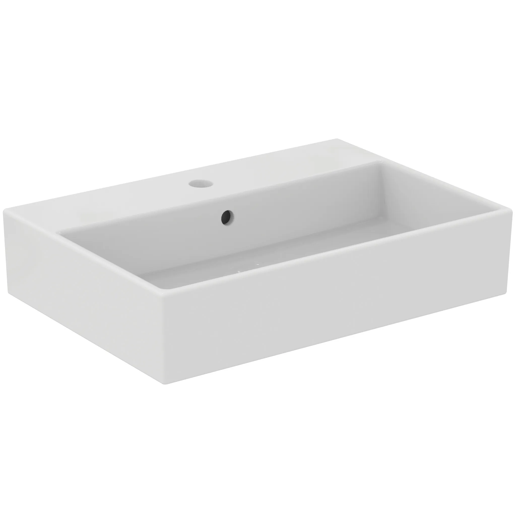 Waschbecken „Strada“ 60 × 42 × 14,5 cm, Hahnlochposition mittig Waschbecken „Strada“ 60 × 42 × 14,5 cm, Hahnlochposition mittig