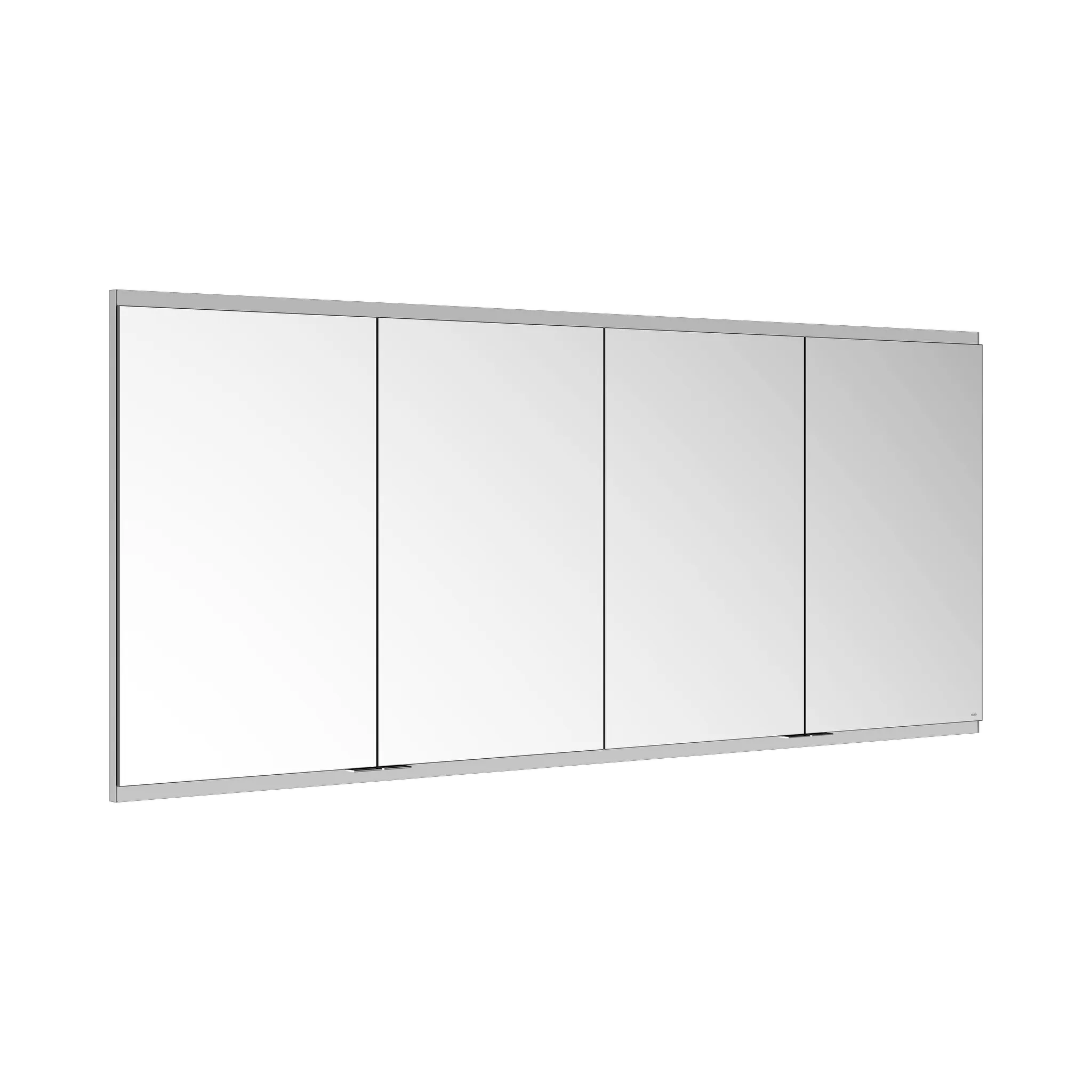 KEUCO Royal Modular 2.0 Spiegelschrank, unbeleuchtet Wandeinbau, 4 Steckdosen 1750x700x160mm silber eloxiert
