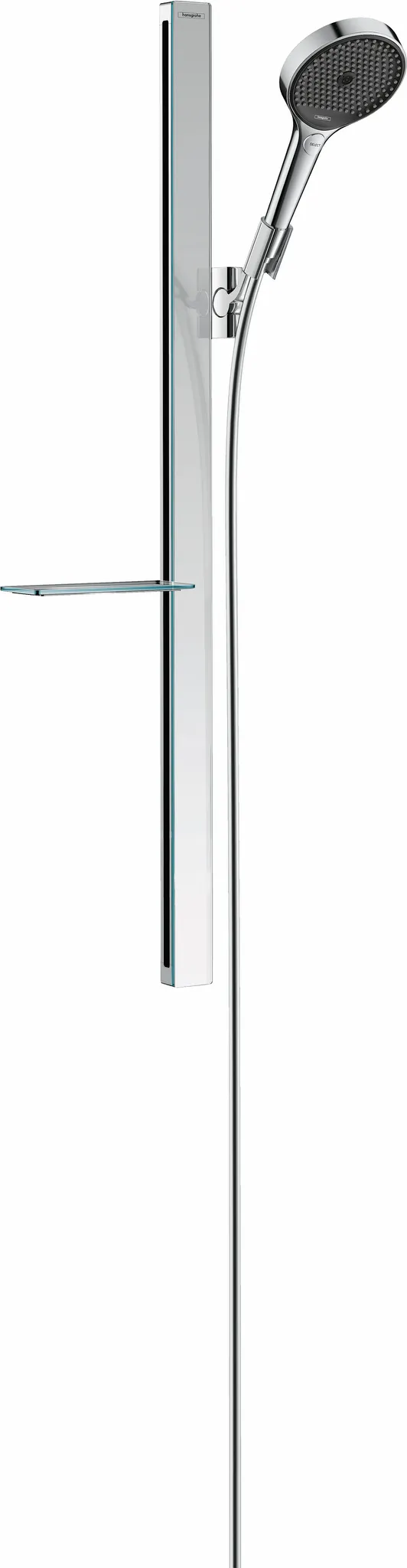 Brausenset Rainfinity 130 3jet Unica E 900mm chrom mit Ablage