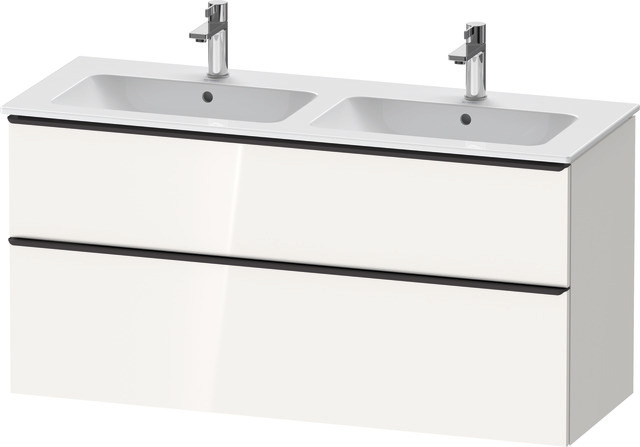 Duravit Waschtischunterschrank wandhängend „D-Neo“ 128 × 62,5 × 46,2 cm