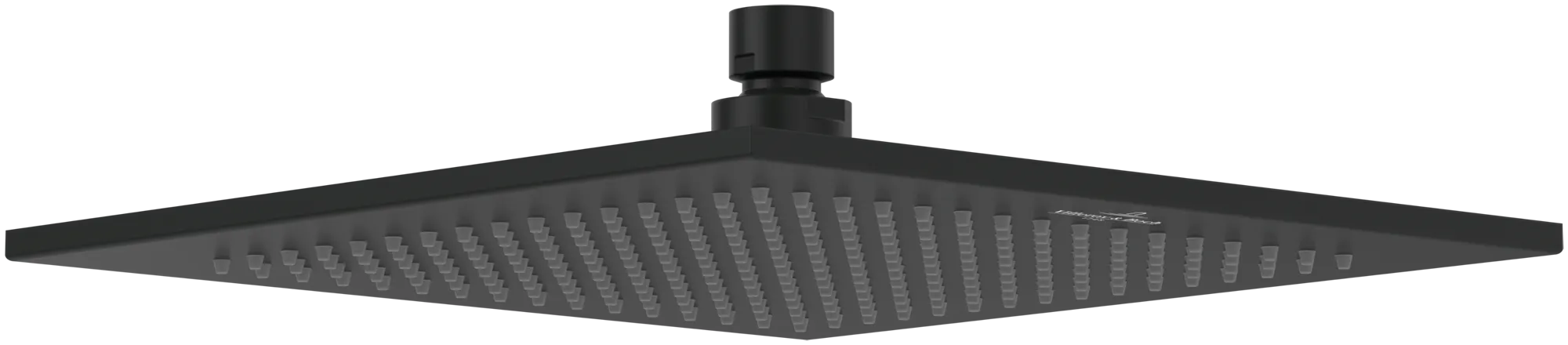 Duschkopf TVC00000200061, quadratisch 25 cm in Matt Black Farbe: Matt Black
