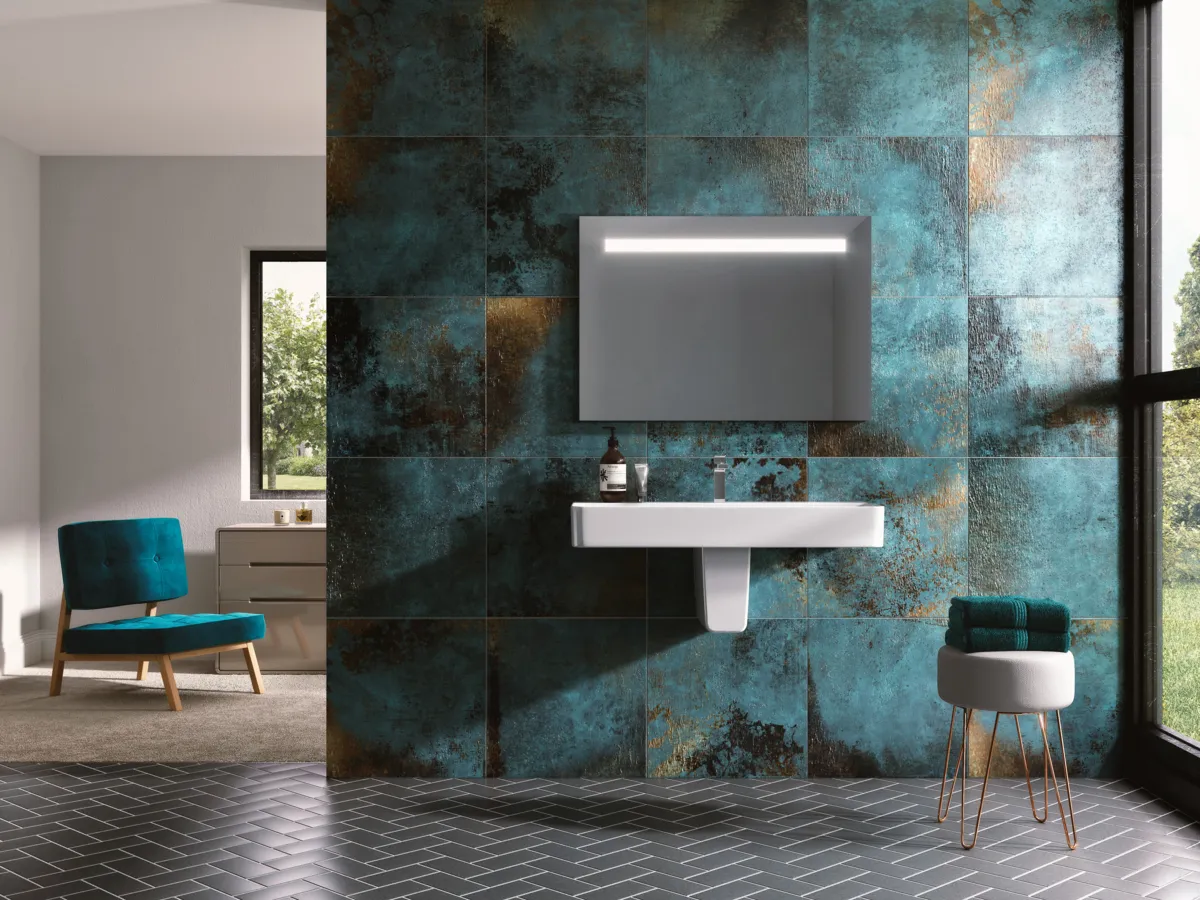 Waschbecken „StradaII“ 100 × 43 × 17 cm, Hahnlochposition mittig Waschbecken „StradaII“ 100 × 43 × 17 cm, Hahnlochposition mittig