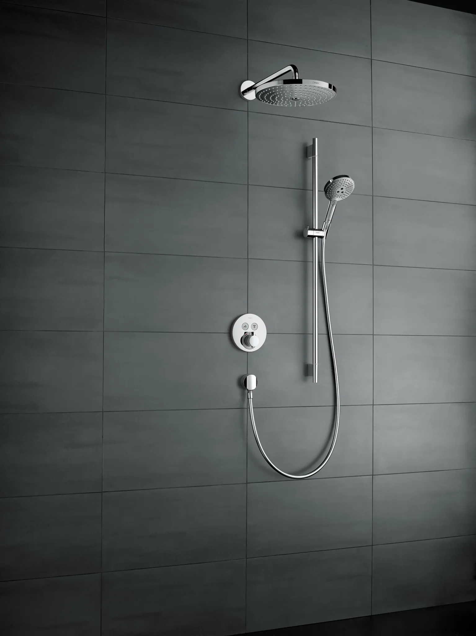 Hansgrohe Raindance Select S 120 3jet Brauseset mit Seifenschale, Chrom Hansgrohe Raindance Select S 120 3jet Brauseset mit Seifenschale, Chrom
