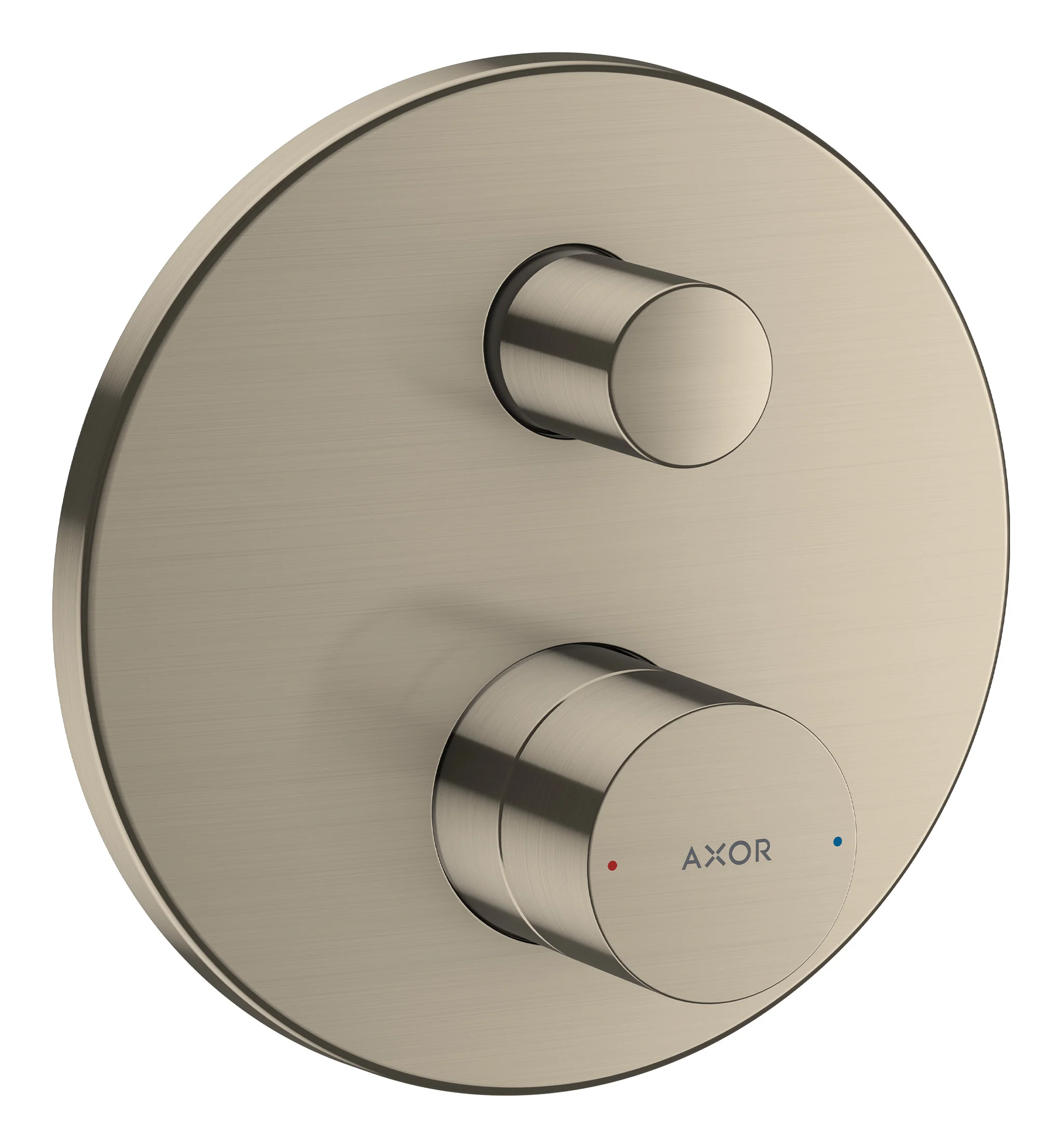 Hansgrohe AXOR Uno Einhebel-Wannenmischer Unterputz, Brushed Nickel, 2 Verbraucher, Keramikmischsystem, einstellbare Temperaturbegrenzung, automatische Rückstellung, Schalldämpfer, für Durchlauferhitzer geeignet Hansgrohe AXOR Uno Einhebel-Wannenmischer Unterputz, Brushed Nickel, 2 Verbraucher, Keramikmischsystem, einstellbare Temperaturbegrenzung, automatische Rückstellung, Schalldämpfer, für Durchlauferhitzer geeignet